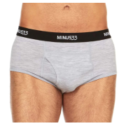 MINUS33 МУЖСКИЕ ТРУСЫ MEN'S WOOL BRIEFS MICRO WEIGHT WOOLVERINO MICRO 145 G/M2