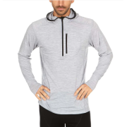 MINUS33 Толстовка MEN'S WOOL 1/4 ZIP SUN HOODIE WOOLVERINO MICRO 145 G/M2