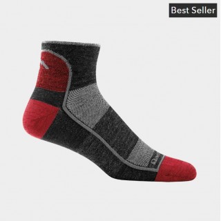 DARN TOUGH SOCKS Носки для бега Men's 1715 Quarter Lightweight Running Sock DARN TOUGH SOCKS Носки для бега Men's 1715 Quarter Lightweight Running Sock