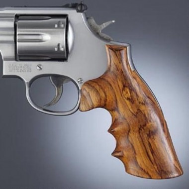 HOGUE Деревянная рукоять Fancy Hardwoods на револьвер S&W K or L, N Frame, Round Butt Con