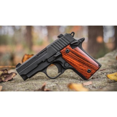 HOGUE Деревянные накладки Fancy Hardwoods на рукоять пистолета SIG Sauer P238