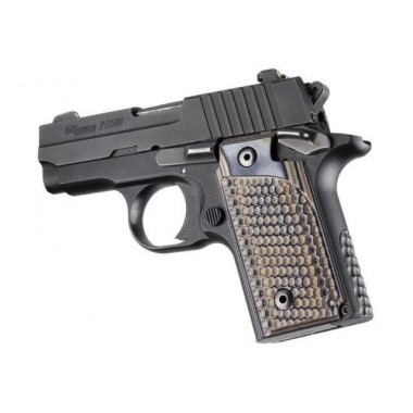 HOGUE Накладки Extreme™ Series G10 для пистолетов Sig Sauer P238 и Р938 текстура Piranha