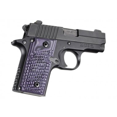 HOGUE Накладки Extreme™ Series G10 для пистолетов Sig Sauer P238 и Р938 текстура Piranha