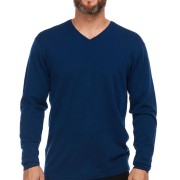 MINUS33 Лонгслив с V-образным вырезом MEN'S LONG SLEEVE V-NECK MIDWEIGHT 235 G/M2