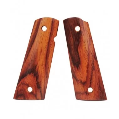 HOGUE Деревянные накладки Fancy Hardwoods на рукоять пистолета 1911 Government/Officers S&A Mag Well