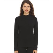 MINUS33 Женский лонгслив с длинным рукавом из шерсти мериноса плотностью 235 гр MIDWEIGHT WOMEN'S LONG SLEEVE MOCK NECK 235 G/M2