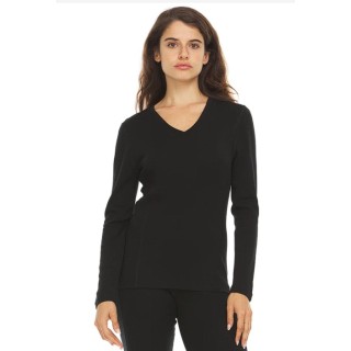MINUS33 Женский лонгслив с V-образным вырезом средней плотности WOMEN'S LONG SLEEVE V-NECK MIDWEIGHT 235 G/M2 MINUS33 Женский лонгслив с V-образным вырезом средней плотности WOMEN'S LONG SLEEVE V-NECK MIDWEIGHT 235 G/M2