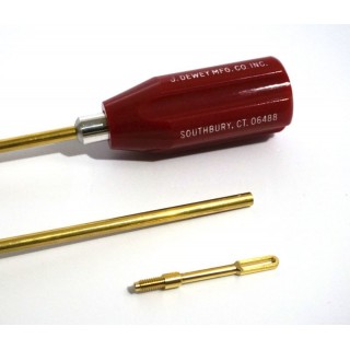 J DEWEY RODS Шомпол для пистолета Brass Pistol Rod – 6.5 Inches, 16,5 см J DEWEY RODS Шомпол для пистолета Brass Pistol Rod – 6.5 Inches, 16,5 см