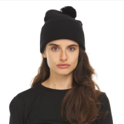 MINUS33 Вязаная шапка с помпоном из шерсти мериноса EVERYDAY KNIT CUFF POM BEANIE MIDWEIGHT