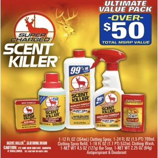 WILDLIFE RESEARCH CENTER Набор "Убийца запаха" Super Charged Scent Killer Ultimate Value Pack WILDLIFE RESEARCH CENTER Набор "Убийца запаха" Super Charged Scent Killer Ultimate Value Pack