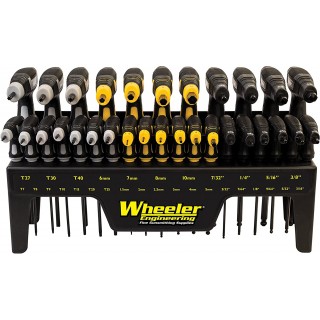 WHEELER Набор шестигранных отверток Piece SAE/Metric Hex and Torx P-Handle Set WHEELER Набор шестигранных отверток Piece SAE/Metric Hex and Torx P-Handle Set
