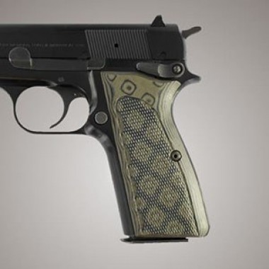 HOGUE Накладки Extreme™ Series G10 на рукоять пистолета Browning HiPower (текстура Ck)