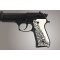 HOGUE Накладки на рукоять пистолета Scrimshaw Ivory Polymer - Boneyard