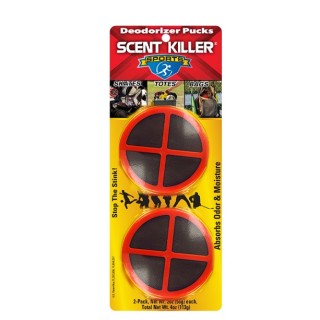WILDLIFE RESEARCH CENTER Дезодоранты для обуви, спортивных сумок и коньков Scent Killer Sports Spray Deodorizer Pucks WILDLIFE RESEARCH CENTER Дезодоранты для обуви, спортивных сумок и коньков Scent Killer Sports Spray Deodorizer Pucks