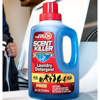 WILDLIFE RESEARCH CENTER Моющее средство для борьбы с сильным потом и запахами спортивной и атлетической одежды Scent Killer Performance Sports Laundry Detergent WILDLIFE RESEARCH CENTER Моющее средство для борьбы с сильным потом и запахами спортивной и атлетической одежды Scent Killer Performance Sports Laundry Detergent