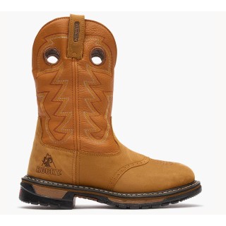 ROCKY Водонепроницаемые ковбойские сапоги для верховой езды Original Ride Branson Saddle Roper Waterproof Western Boot ROCKY Водонепроницаемые ковбойские сапоги для верховой езды Original Ride Branson Saddle Roper Waterproof Western Boot