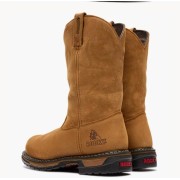 ROCKY Водонепроницаемые ковбойские ботинки со стальной защитой носка Original Ride Branson Steel Toe Waterproof Western Boots
