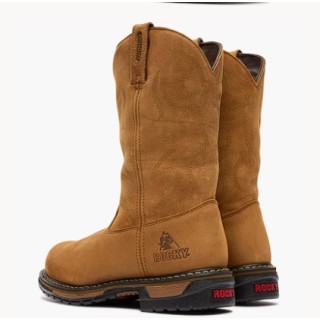 ROCKY Водонепроницаемые ковбойские ботинки со стальной защитой носка Original Ride Branson Steel Toe Waterproof Western Boots ROCKY Водонепроницаемые ковбойские ботинки со стальной защитой носка Original Ride Branson Steel Toe Waterproof Western Boots