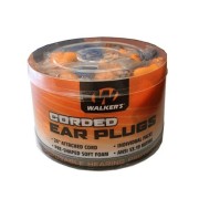 WALKER'S Пенные беруши на шнурке – банка 50 пар Foam Ear Corded Plugs – 50 Pair Jar
