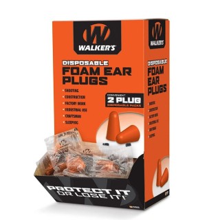 WALKER'S Беруши из пеноматериала – коробка 200 пар Foam Ear Plugs – 200 Pair Box WALKER'S Беруши из пеноматериала – коробка 200 пар Foam Ear Plugs – 200 Pair Box