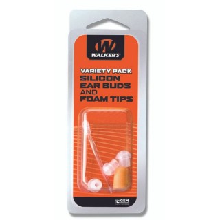 WALKER'S Комплект наконечников для наушников Game Ear Tip Variety Pack WALKER'S Комплект наконечников для наушников Game Ear Tip Variety Pack