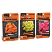 WALKER'S 7 пар пенных беруш с алюминиевым контейнером для хранения 7 Pairs Foam Plug W/Aluminum Carry Canister