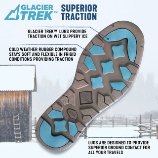 MUCK BOOTS Женские утепленные сапоги Women`s GlacierTrek™ Arctic Apres II Leather Mid MUCK BOOTS Женские утепленные сапоги Women`s GlacierTrek™ Arctic Apres II Leather Mid