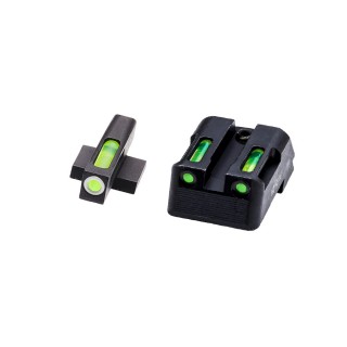 HIVIZ SHOOTING SYSTEMS Мушка и целик Litewave H3® Tritium/Litepipe sight set HIVIZ SHOOTING SYSTEMS Мушка и целик Litewave H3® Tritium/Litepipe sight set