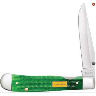 CASE CUTLERY складной нож John Deere Corn Cob Jig Bright Green Bone Kickstart® TrapperLock CASE CUTLERY складной нож John Deere Corn Cob Jig Bright Green Bone Kickstart® TrapperLock