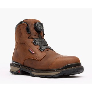 ROCKY Водонепроницаемые рабочие ботинки с композитным подноском и системой шнуровки BOA Rams Horn Waterproof Composite Toe Work Boot ROCKY Водонепроницаемые рабочие ботинки с композитным подноском и системой шнуровки BOA Rams Horn Waterproof Composite Toe Work Boot