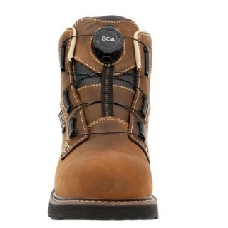 ROCKY Рабочие ботинки с композитным подноском и быстрой шнуровкой Grindstone XTR BOA Composite Toe Work Boot модель RKK0493 ROCKY Рабочие ботинки с композитным подноском и быстрой шнуровкой Grindstone XTR BOA Composite Toe Work Boot модель RKK0493
