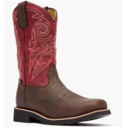 ROCKY Женские ковбойские сапоги с металлическим подноском Women’s MonoCrepe 11” Steel Toe Western Boot