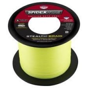 SPIDERWIRE Плетеный шнур Stealth Braid Hi-Vis Yellow 1500 ярдов (1371 м)