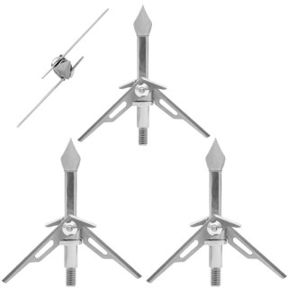 SIK BROADHEADS наконечник для арбалетной стрелы SK2. 3 шт. SIK BROADHEADS наконечник для арбалетной стрелы SK2. 3 шт.