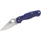 SPYDERCO складной нож Paramilitary 2 Plain, Blue G10 