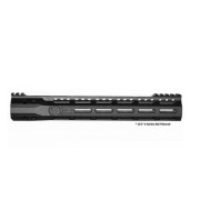 TROY INDUSTRIES Цевье Battlerail X-Series Low Profile Ultra-Light M-LOK BattleRail Handguard 15.125" Black