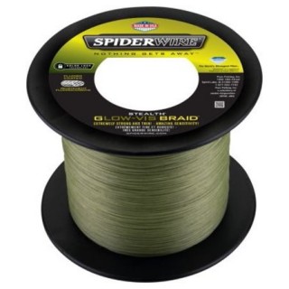 SPIDERWIRE Плетеный шнур Stealth Glow-Vis Braid 1500 ярдов (1371 м) SPIDERWIRE Плетеный шнур Stealth Glow-Vis Braid 1500 ярдов (1371 м)