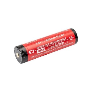SUREFIRE Перезаряжаемая батарейка SF18650B Battery Micro USB Lithium Ion Rechargeable Battery SUREFIRE Перезаряжаемая батарейка SF18650B Battery Micro USB Lithium Ion Rechargeable Battery