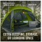 COLEMAN Палатка 6-person Skydome tent with screen room rock grey 