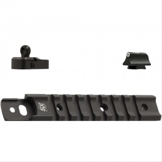 XS SIGHTS Целик, мушка и планка для ружья Remington 870 - Ghost Ring, Standard Dot Tritium front & SHOTRAIL XS SIGHTS Целик, мушка и планка для ружья Remington 870 - Ghost Ring, Standard Dot Tritium front & SHOTRAIL