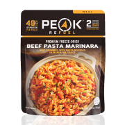 PEAK REFUEL Паста с говядиной под соусом Маринара Beef Pasta Marinara