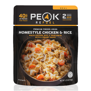 PEAK REFUEL Курятина с рисом и овощами под сливочным соусом Homestyle Chicken & Rice PEAK REFUEL Курятина с рисом и овощами под сливочным соусом Homestyle Chicken & Rice