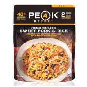 PEAK REFUEL Свинина с рисом и овощами в сладкой глазури Sweet Pork & Rice