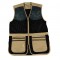 BOB ALLEN Жилет для спортивной стрельбы Full mesh dual leather pad shooting vest