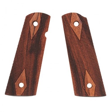 HOGUE Деревянные накладки Fancy Hardwoods на рукоять пистолета 1911 Government S&A Mag Well (текстура)