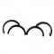 BURRIS Signature Zee Ring, Med Blk Matte