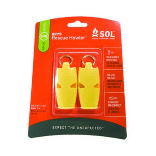 ADVENTURE MEDICAL спасательный свисток SOL Rescue Howler Whistle (2 шт) ADVENTURE MEDICAL спасательный свисток SOL Rescue Howler Whistle (2 шт)