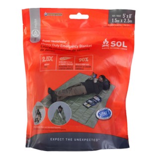 SOL спасательное одеяло SHeavy Duty Emergency Blanket SOL спасательное одеяло SHeavy Duty Emergency Blanket