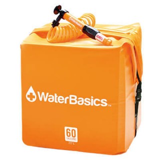 WATERBASICS комплект для очистки и хранения воды 60 gallon water storage kit with filter