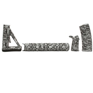 BLACK DAWN Zombie Rifle Furniture Kit - Gray BLACK DAWN Zombie Rifle Furniture Kit - Gray